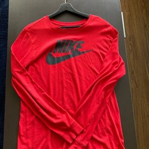 Great Condition Nike Red LS Size M